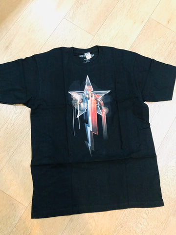 Marvel Captain America/ Iron Man T-Shirt Black