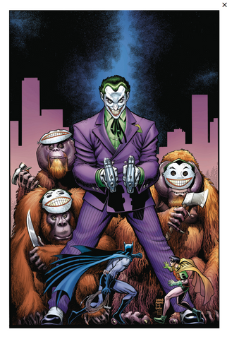 Joker 80th-Anniversary 100-Page Super Spectacular #1 1940s variant cover Arthur Adams 小丑80周年预订变体