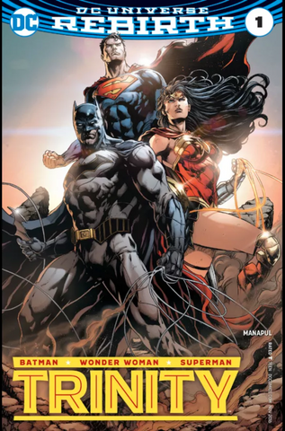 DC Universe Rebirth Trinity # 1 Variant