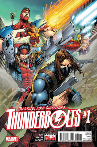 【大陆现货】Thunderbolts Vol 3 #1 Regular Jon Malin Cover