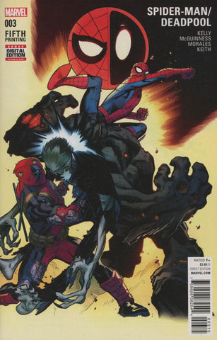 【大陆现货】Spider-Man Deadpool #3 5th Ptg Ed McGuinness Variant Cover
