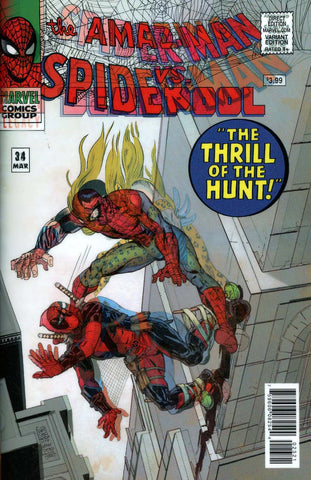 【大陆现货】Spider-Man Deadpool #23 Lenticular Homage Cover