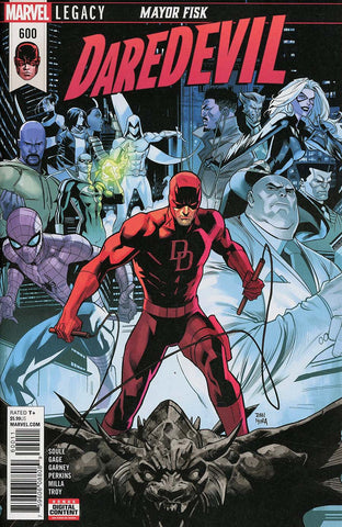 【大陆现货】Daredevil Vol 5 #600 Regular Dan Mora Cover