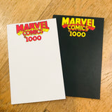 MARVEL COMICS #1000 BLACK AND WHITE BLANK SKETCH COVER  SET纵漫线独家