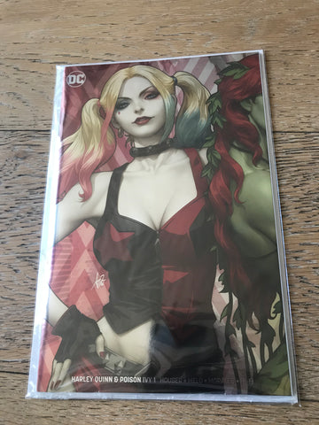 Harley Quinn Poison Ivy #1 Artgerm Harley Variant foil NYCC 2019 exclusive