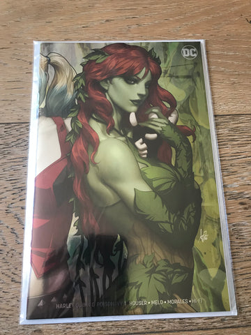 Harley Quinn Poison Ivy #1 Artgerm Ivy Variant foil NYCC 2019 exclusive
