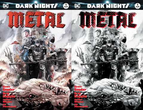 DC DARK NIGHTS METAL #1 ZMX COMICS EXCLUSIVE DUSTIN NGUYEN VARIANT SET