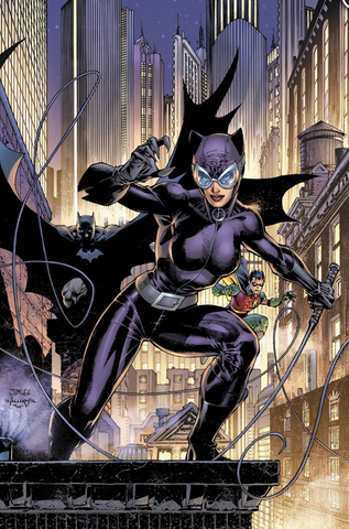 Catwoman 80th-Anniversary 100-Page Super Spectacular #1 2000s variant cover by JIM LEE and SCOTT WILLIAMS 猫女80周年变体