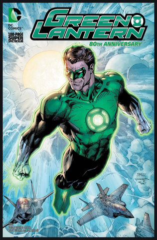 GREEN LANTERN 80th ANNIVERSARY 100-PAGE SUPER SPECTACULAR 2010 Cover Jim Lee变体