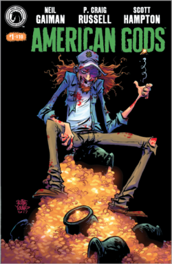 American Gods Shadows #1 Convention Exclusive Variant Cover by Skottie Young