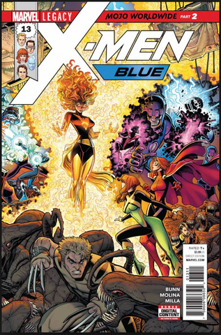 X-Men: Blue Vol 1 #13 "Mojo Worldwide: Part 2" Marvel