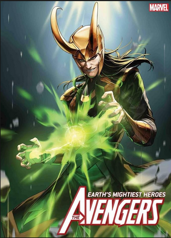 THE AVENGERS # 9 Earth's Mightiest Heroes Loki Variant