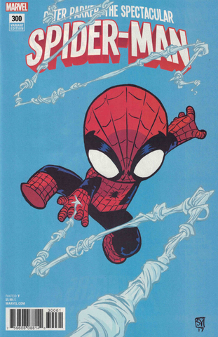 Peter Parker The Spectacular Spider-Man #300 Skotty Young Variant