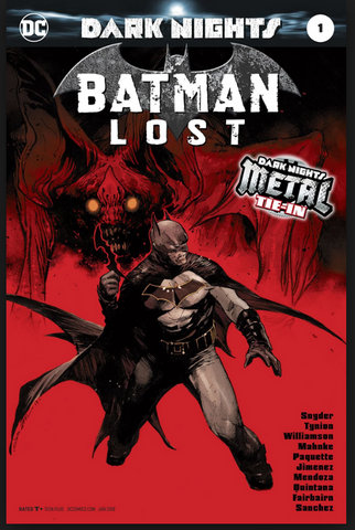 Dark Knights Metal Batman Lost #1 Foil Cover 2nd print 二印