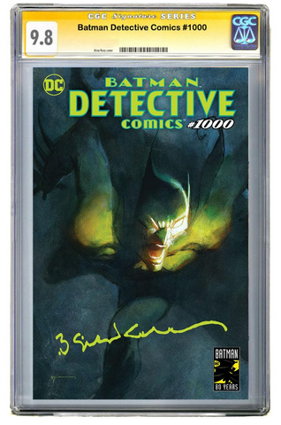 DETECTIVE COMICS #1000 Bill Sienkiewicz EXCLUSIVES VARIANT A CGC9.8 蝙蝠侠 侦探漫画1000 变体