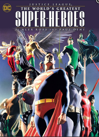 Justice League: The World's Greatest Superheroes by Alex Ross & Paul Dini Paperback 正义联盟 软皮合集