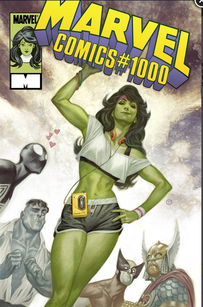 MARVEL COMICS #1000 TEDESCO 80s Variant 漫威1000期官方变体– ZMX Comics