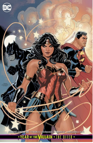 Justice League #28 Variant foil SDCC 2019 exclusive