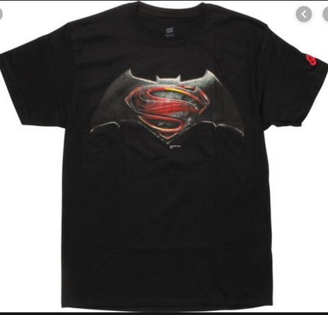 Batman v Superman Movie Logo T-Shirt