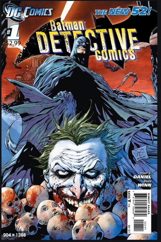 Detective Comics Vol 1 Faces of Death TP Paperback cover 侦探漫画1卷合集 软皮