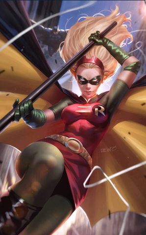 Robin 80th Anniversary 100-page Super Spectacular #1 2000S DERRICK CHEW Variant Cover 变体