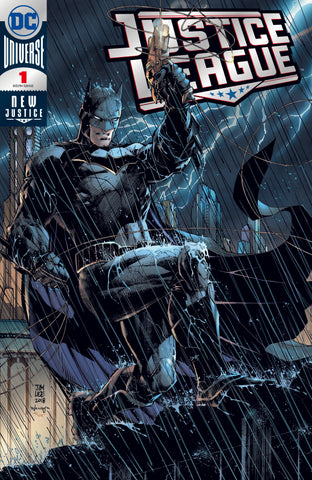 DC Comics Justice League #1 Silver Foil Jim Lee Variant 2018 SDCC COMIC CON Exclusive