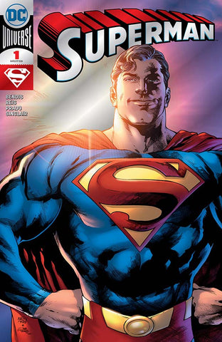 DC Comics Superman #1 Silver Foil Variant 2018 SDCC COMIC CON Exclusive